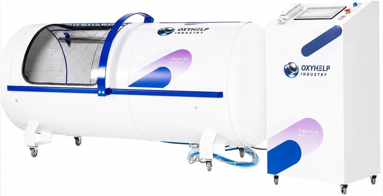 Komora hiperbaryczna OxyHelp OxyLife I w konfiguracji premium
